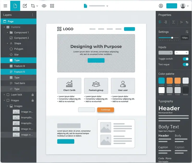 UI/UX Design demo preview